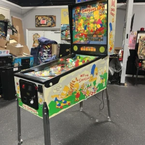 The Simpsons Pinball Machine